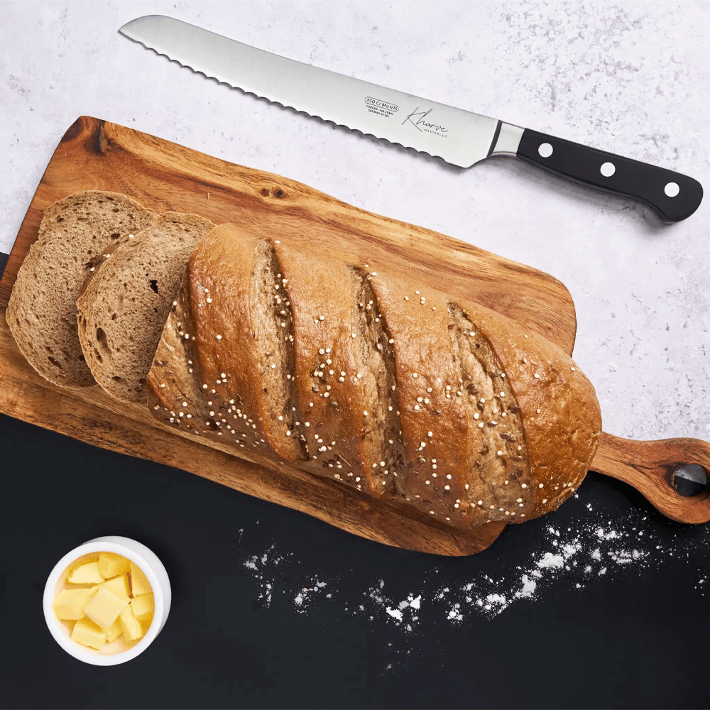KH Kharve® Master - Cut 20cm Bread Knife - TEM IMPORTS™
