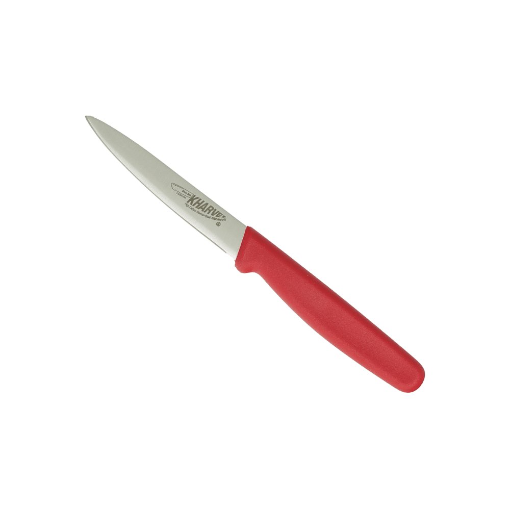 KH Kharve® Paring Knife 100mm - Red - TEM IMPORTS™