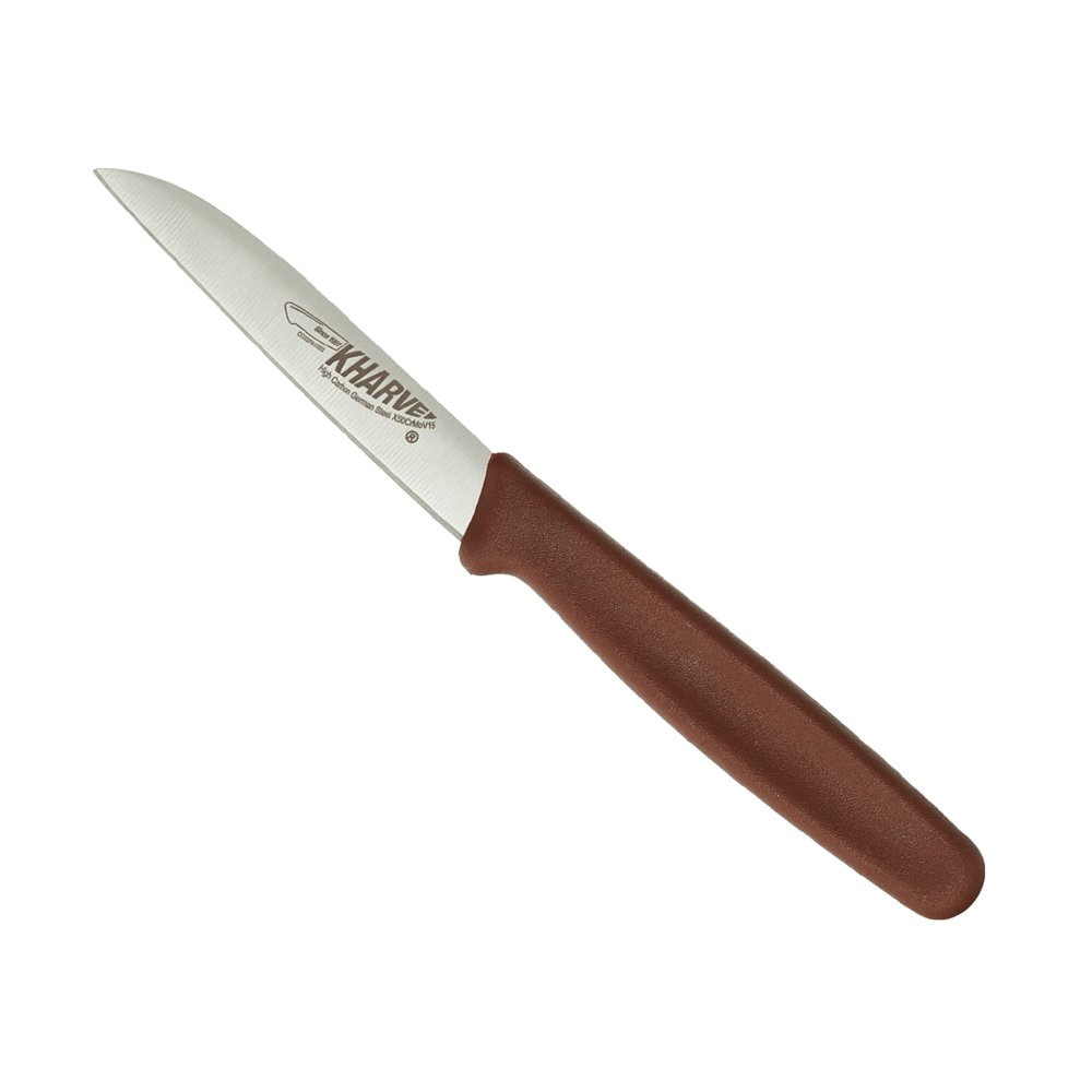 KH Kharve® Paring Knife 80mm - Brown - TEM IMPORTS™