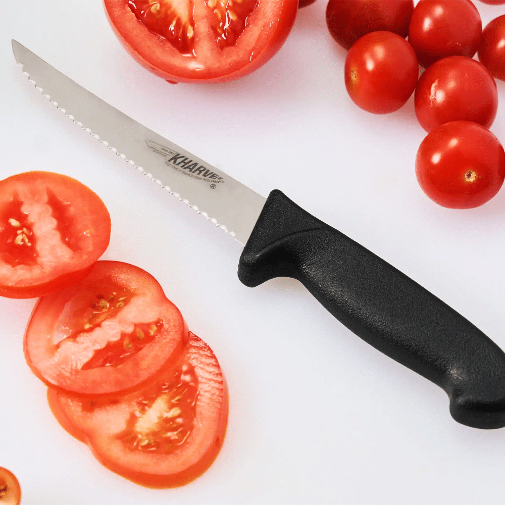 KH Kharve® Utility Knife Serrated 13cm - TEM IMPORTS™