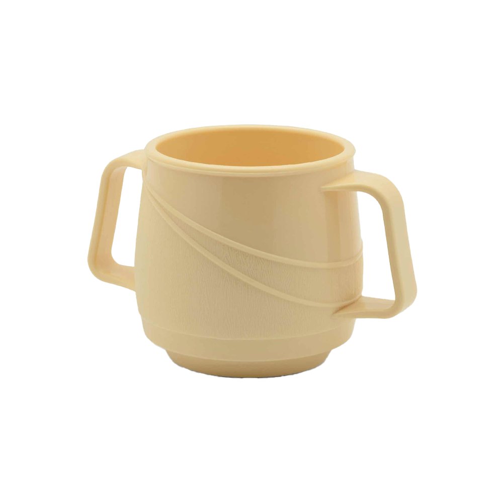 KH Moderne Insulated Double Handle Mug Yellow 250mL #33 (Box 24) - TEM IMPORTS™