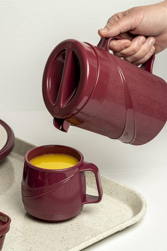 KH Moderne Insulated Jug Burgundy Lid #46 (Box 6) - TEM IMPORTS™