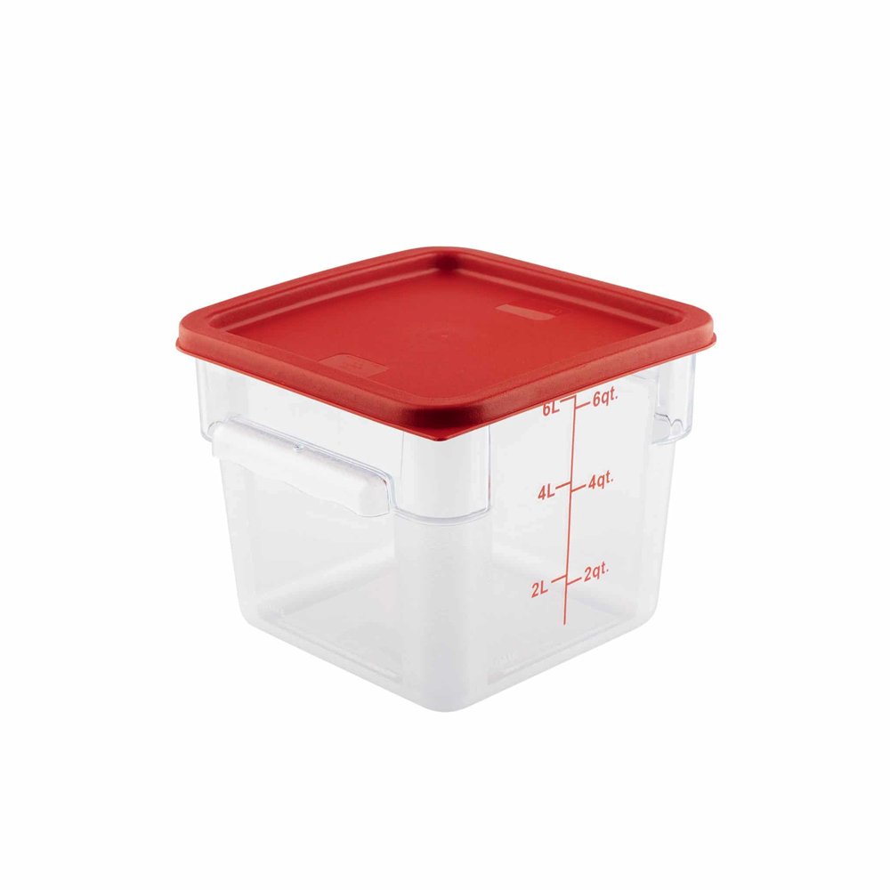 KH Square PE Lid Red To Suit 5.7lt & 7.6lt - TEM IMPORTS™