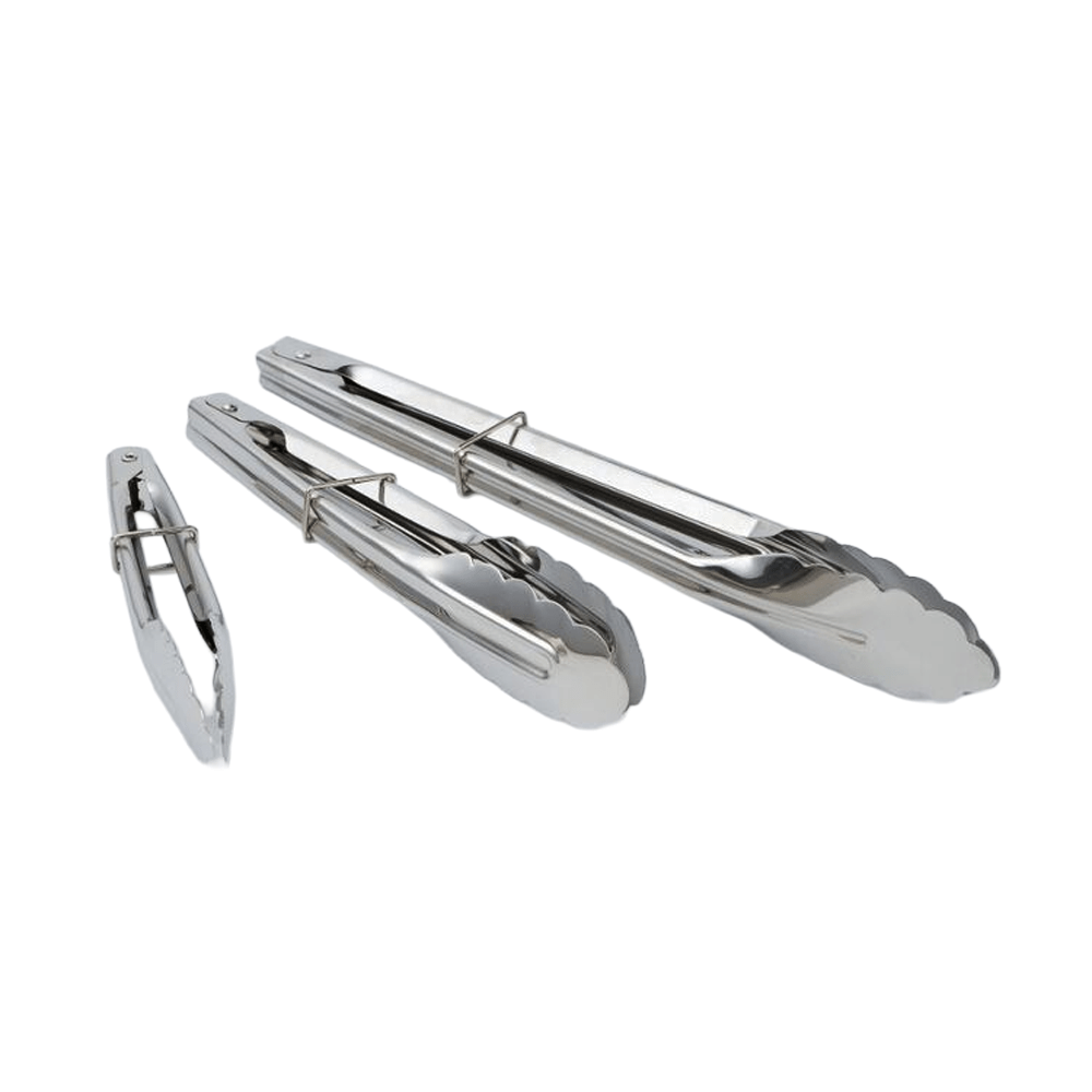 KH Stainless Steel Tongs With Clip - TEM IMPORTS™