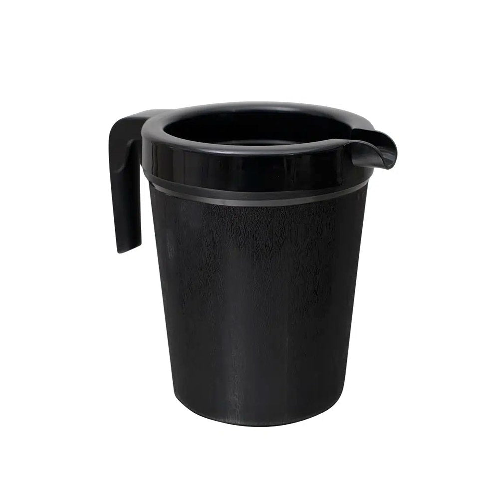 KH Traditional Insulated Jug Black 1lt #10 (Box 12) - TEM IMPORTS™