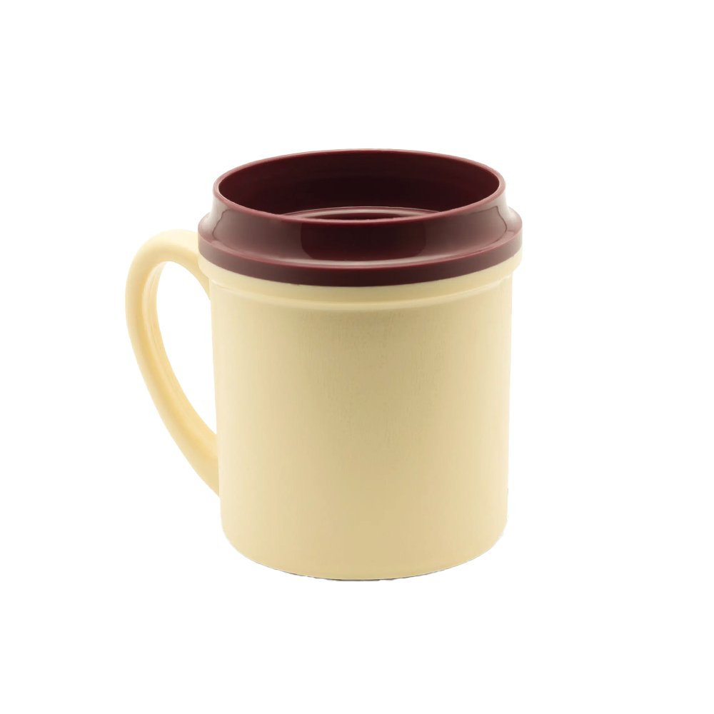 KH Traditional Insulated Single Handle Mug Yellow 250mL #5 (Box 24) - TEM IMPORTS™