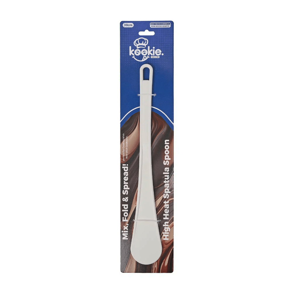 Kookie® High Heat Spatula One - Piece Spoonula - White - TEM IMPORTS™
