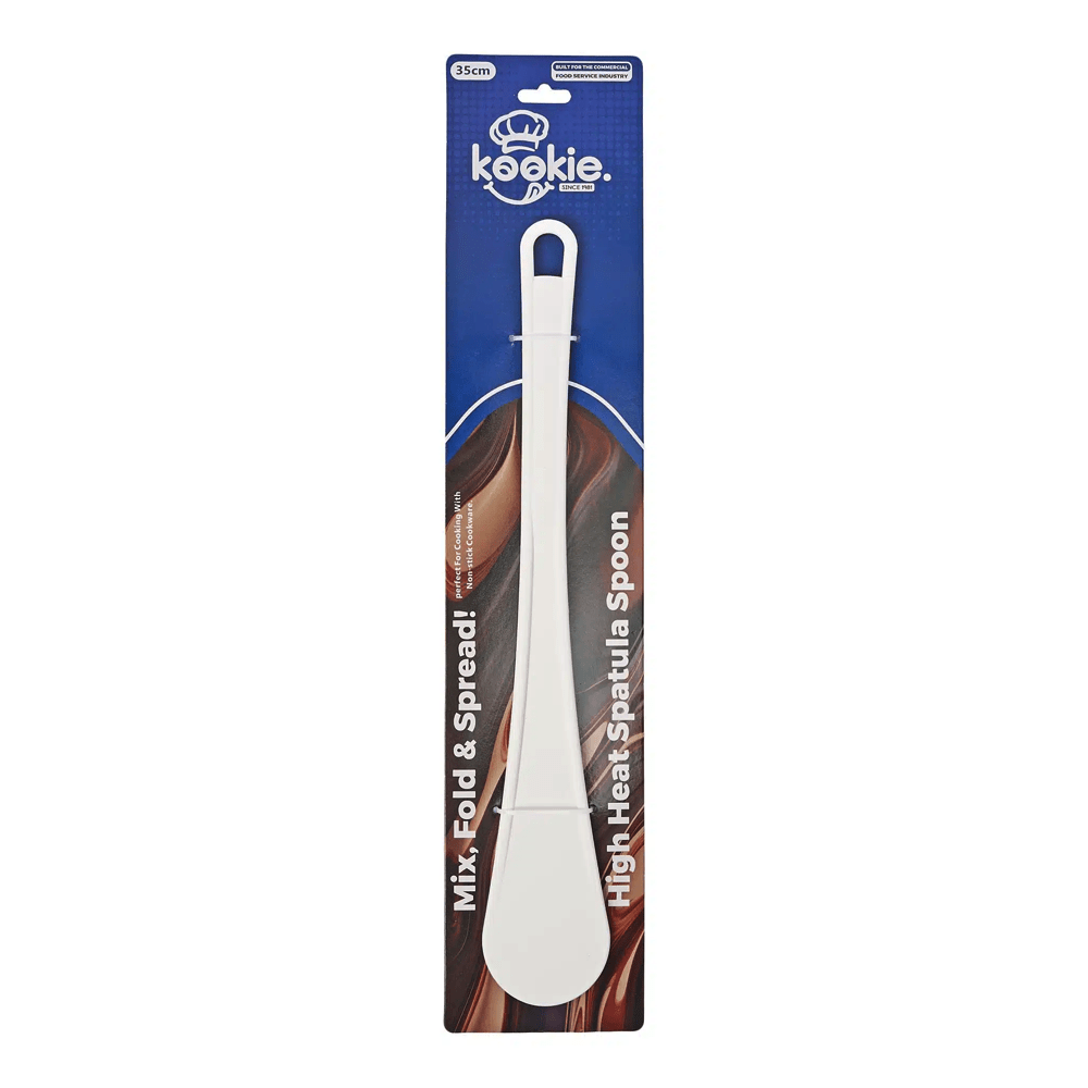 Kookie® High Heat Spatula One - Piece Spoonula - White - TEM IMPORTS™