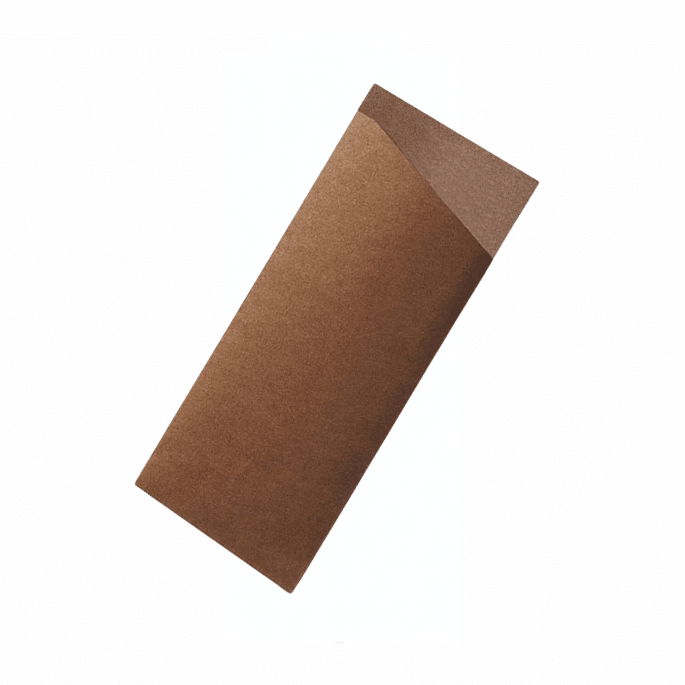 Kraft Paper Cutlery Pouch Only (Carton of 1000) - TEM IMPORTS™