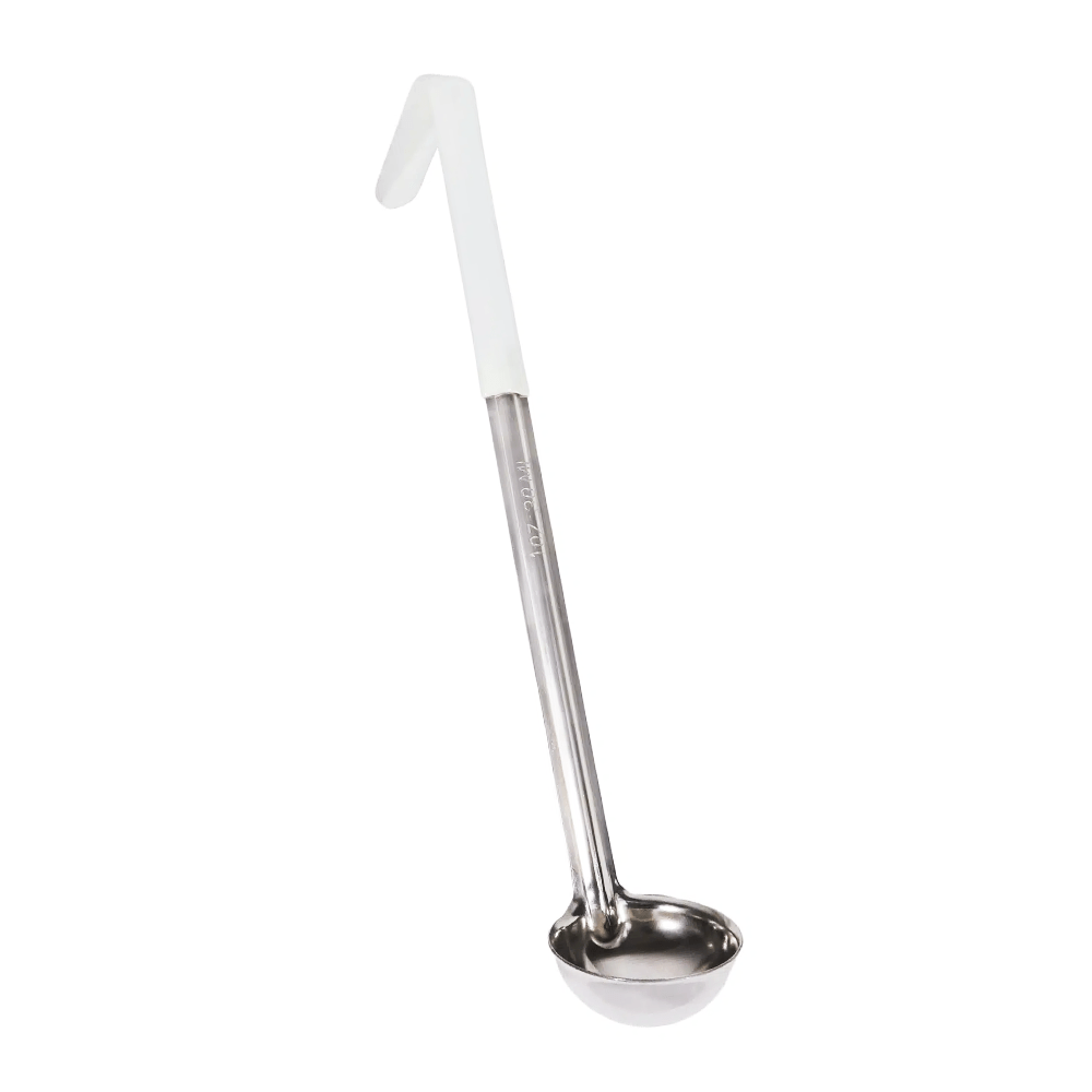 Ladle One Piece Stainless Steel With PVC Handle Portion Control Scoop - TEM IMPORTS™