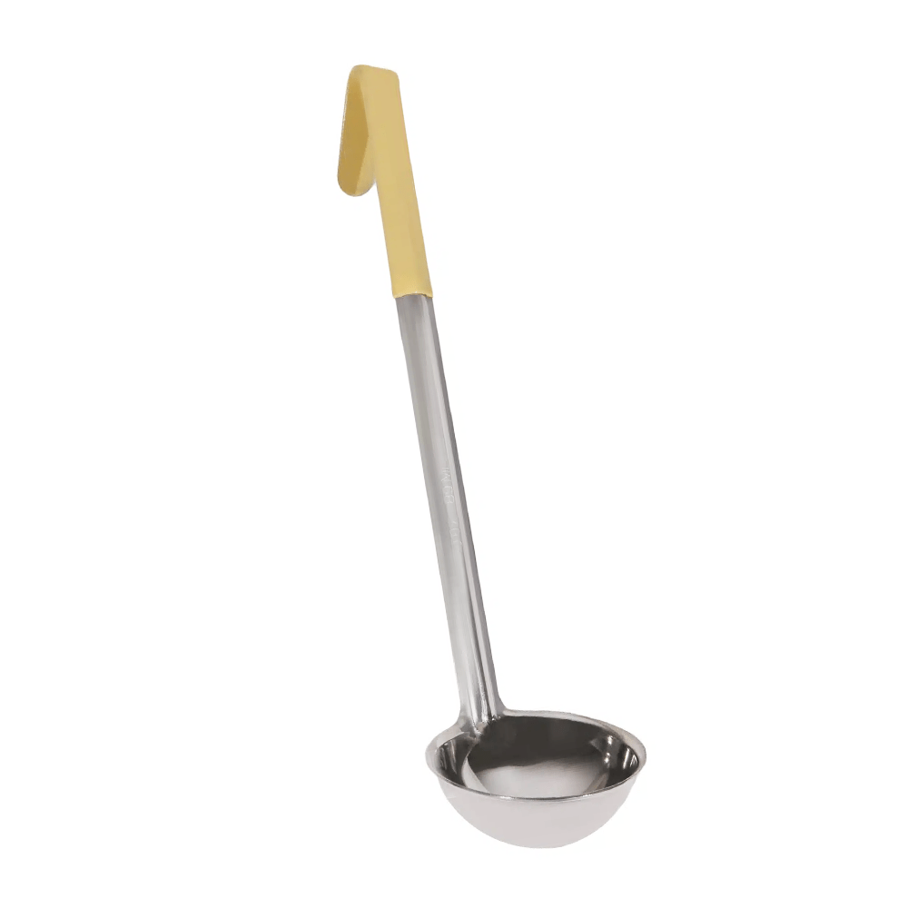 Ladle One Piece Stainless Steel With PVC Handle Portion Control Scoop - TEM IMPORTS™