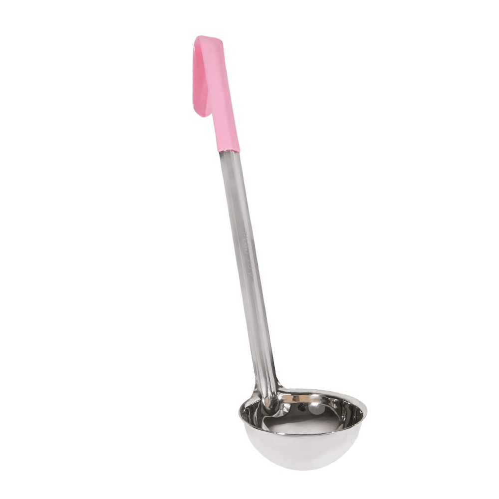 Ladle One Piece Stainless Steel With PVC Handle Portion Control Scoop - TEM IMPORTS™