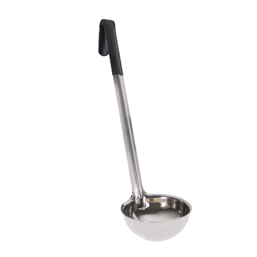 Ladle One Piece Stainless Steel With PVC Handle Portion Control Scoop - TEM IMPORTS™