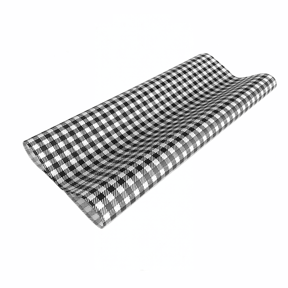 Large Gingham Food Wrapping Paper 400 x 330mm – 200 Sheets/Pack - TEM IMPORTS™