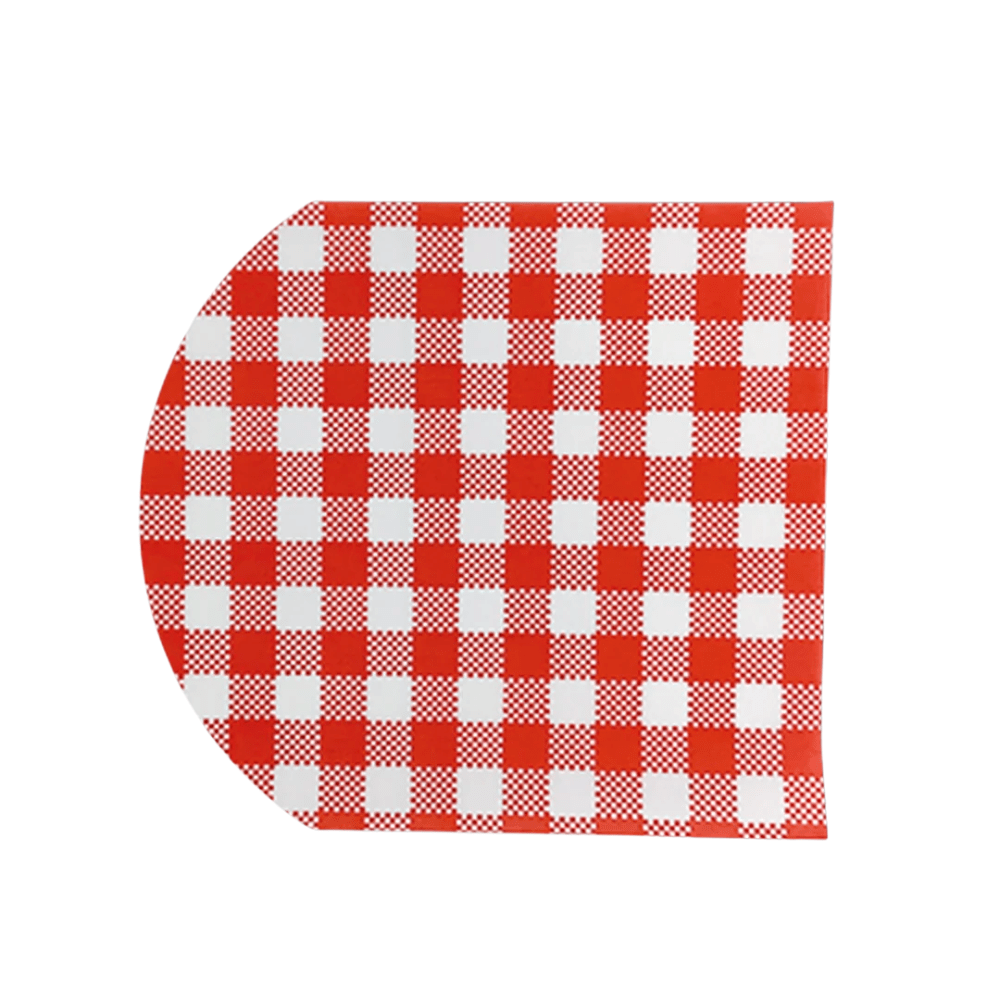Large Gingham Food Wrapping Paper 400 x 330mm – 200 Sheets/Pack - TEM IMPORTS™