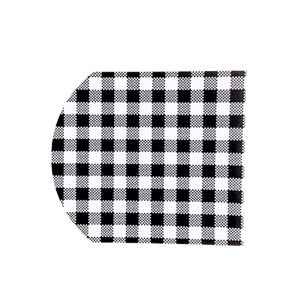 Large Gingham Food Wrapping Paper 400 x 330mm – 200 Sheets/Pack - TEM IMPORTS™