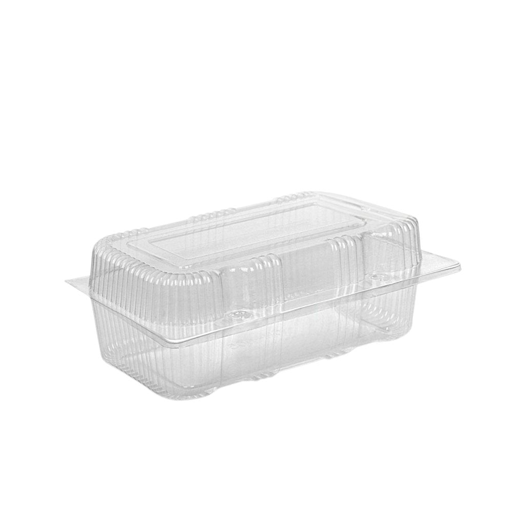 Large Rectangular Plastic Cake Hinged Container - TEM IMPORTS™