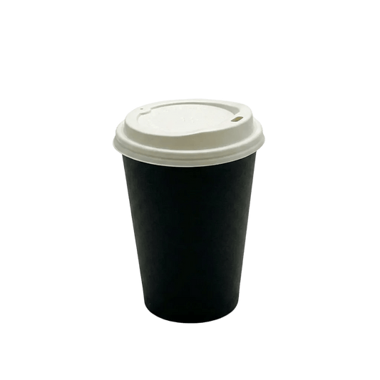 Large White 90mm Coffee Cup Lid for Paper Cups - TEM IMPORTS™