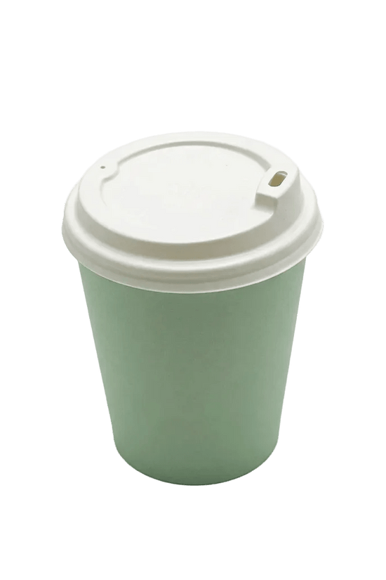 Large White 90mm Sipper Lid for Paper Cups - TEM IMPORTS™