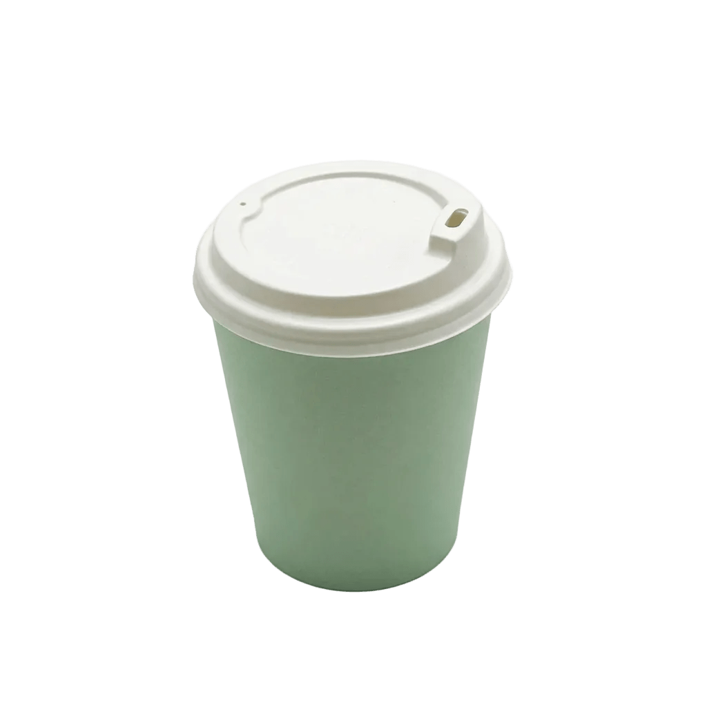 Large White 90mm Sipper Lid for Paper Cups - TEM IMPORTS™