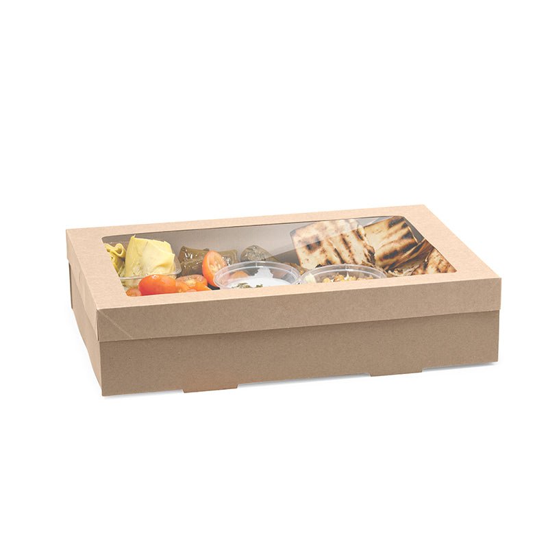 Medium BioBoard Catering Tray Base - 100pcs/Ctn - TEM IMPORTS™