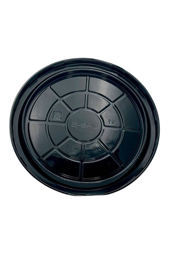 Medium Cake Clearview Black With Dome Lid - TEM IMPORTS™