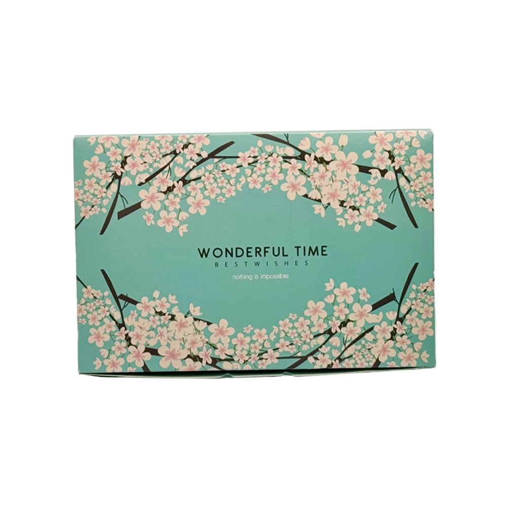 Medium Rectangular Printed Paper Box - Blossom - TEM IMPORTS™