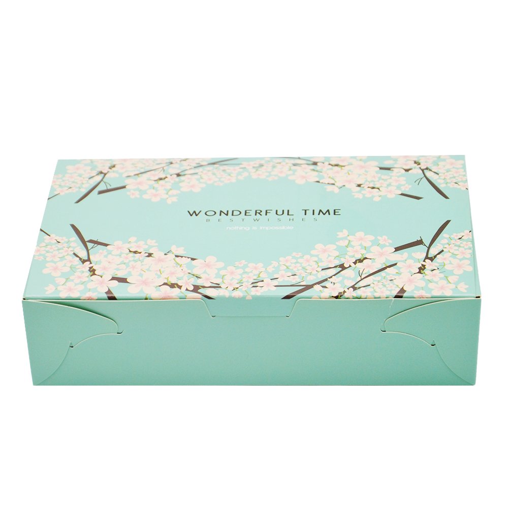 Medium Rectangular Printed Paper Box - Blossom - TEM IMPORTS™