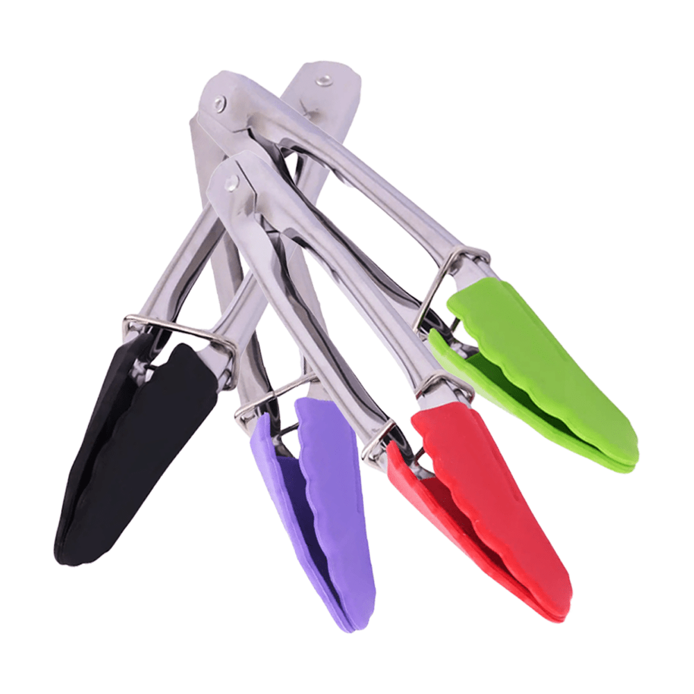 Mini Tong With Silicone Tip - 180mm - TEM IMPORTS™