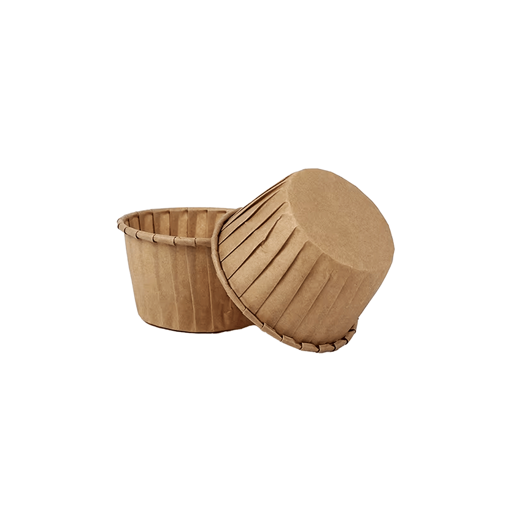 Natural Kraft Baking Paper Cup - B38xH30 - TEM IMPORTS™