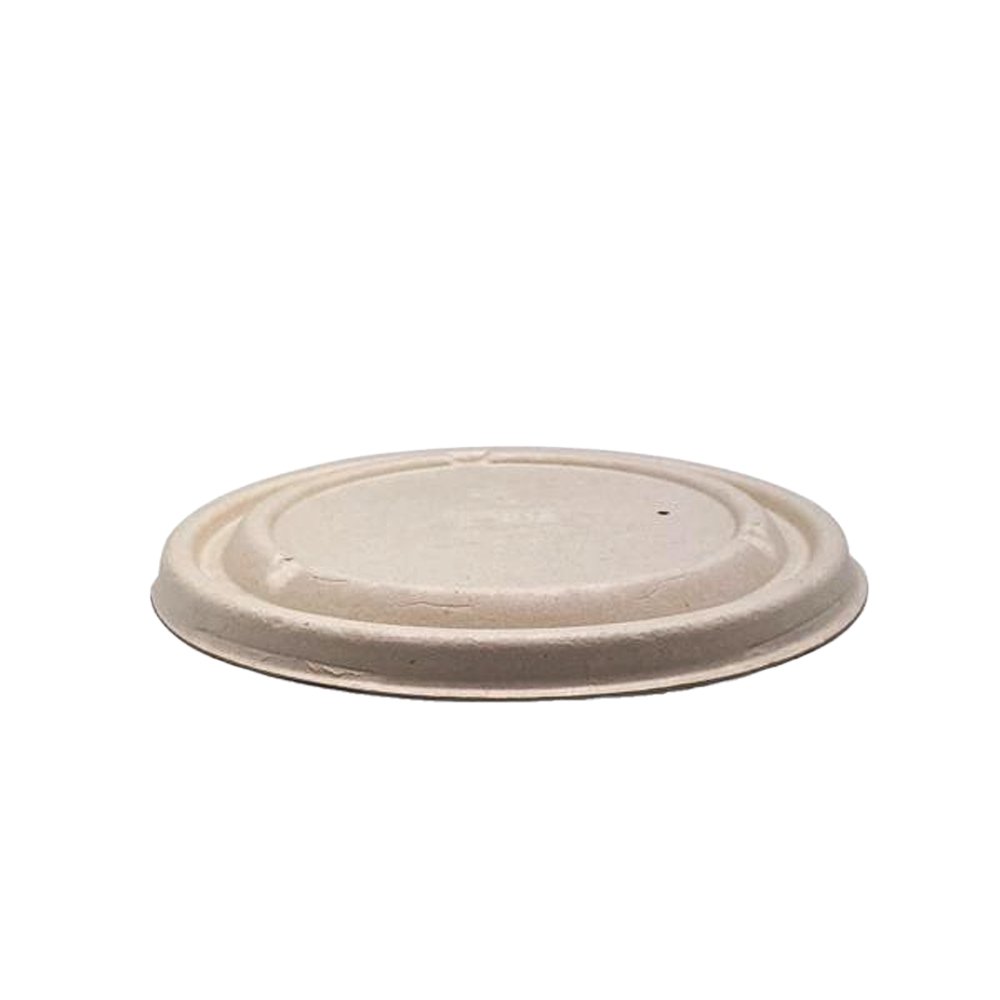 Natural Sugarcane Lid For Sugarcane Bowls 500 - 1000mL - TEM IMPORTS™