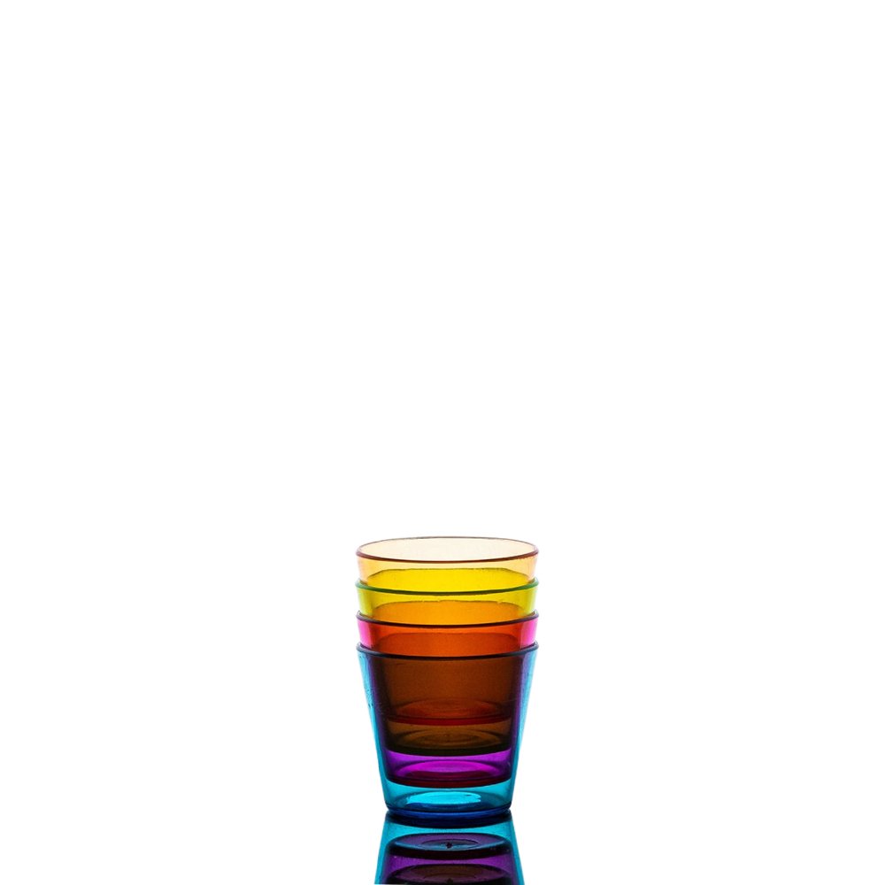 PGC® Plastic Coloured Shot Glass 30mL - Made In Australia - TEM IMPORTS™