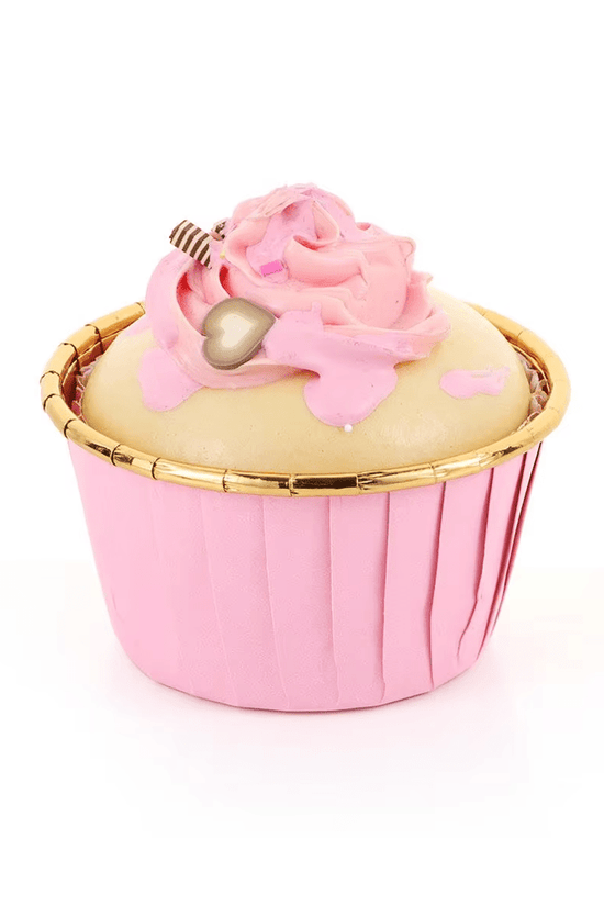 Pink And Gold Foil Baking Paper Cup - B44xH35 - TEM IMPORTS™