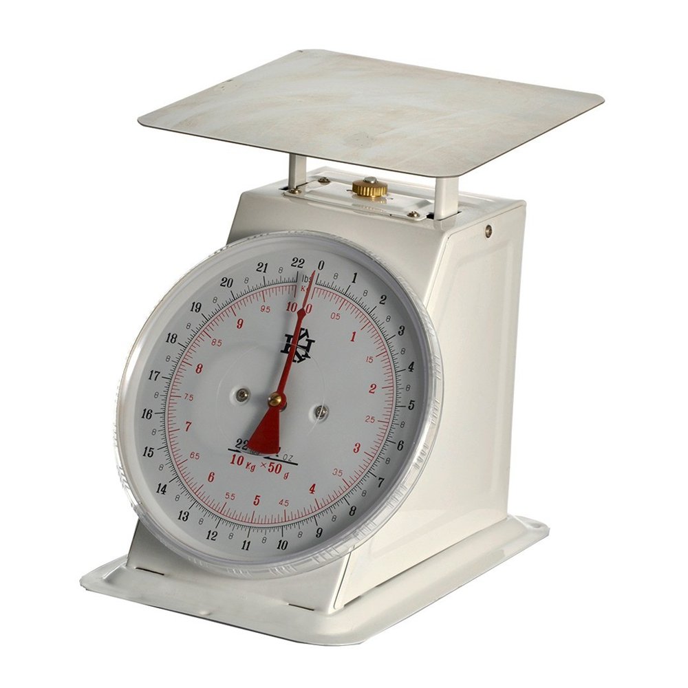 Platform Graduated Kitchen Scale - 10Kg - TEM IMPORTS™