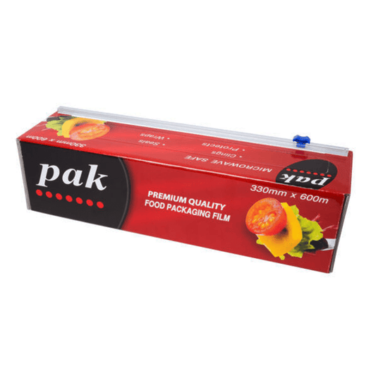 PlusPak All Purpose Commercial Grade Cling Wrap - 33cm x 600m