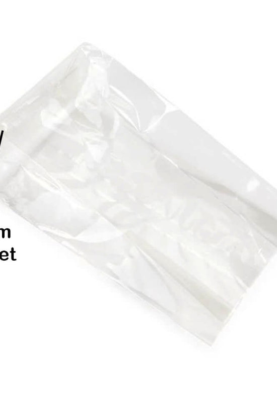Polypropylene Gusseted Bag - 230mm x 100mm - Clear - TEM IMPORTS™