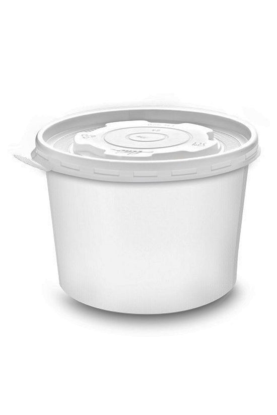 PP Flat Lid 90mm For 8oz PLA Coated Soup Bowl - TEM IMPORTS™