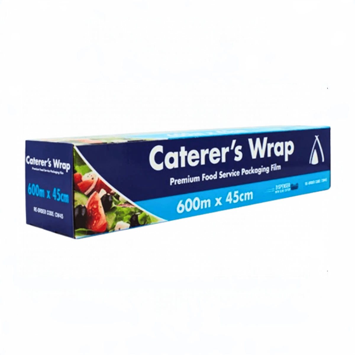 Premium Commercial Catering Cling Wrap 45cm x 600m (Carton of 6) - TEM IMPORTS™