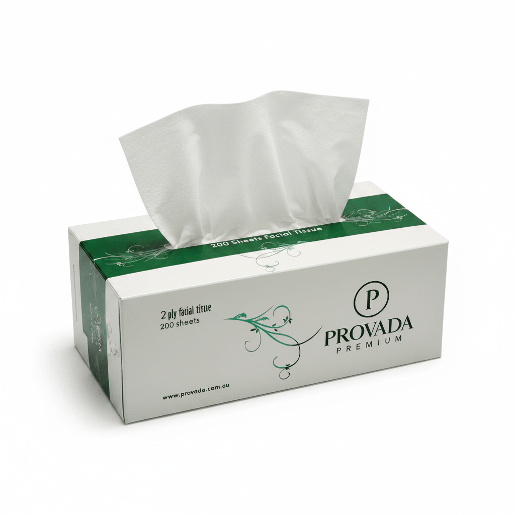 Premium Facial Tissue 2PLY 200 Sheets - 30/Carton - TEM IMPORTS™