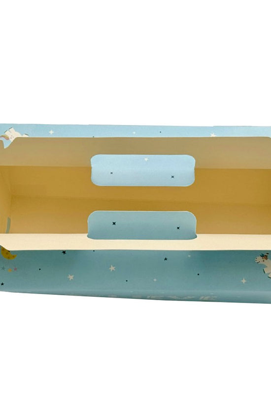 Printed Paper Cake Box Handle With Cupcake Tray - Dream Big Theme - TEM IMPORTS™