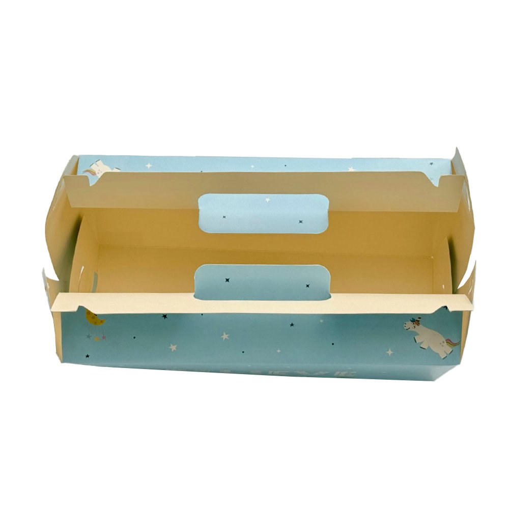 Printed Paper Cake Box Handle With Cupcake Tray - Dream Big Theme - TEM IMPORTS™