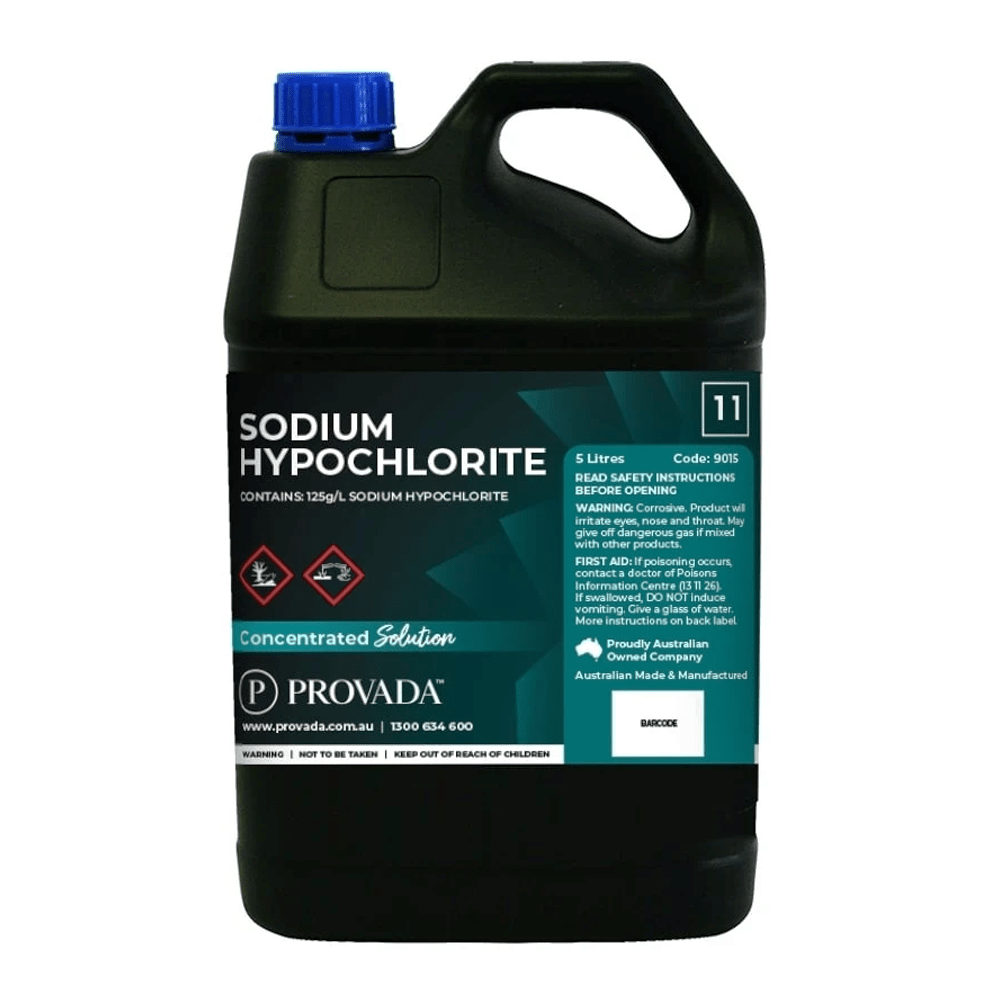 Provada 5L Sodium Hypochlorite Strong Bleach 12.5% - TEM IMPORTS™