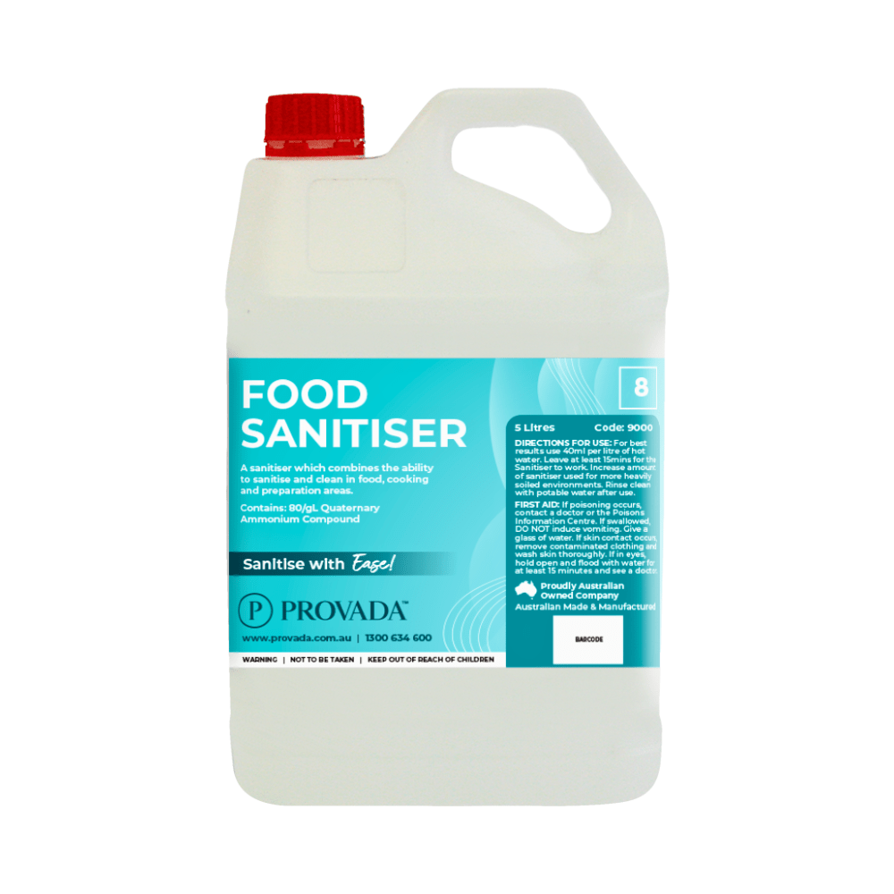 Provada Food Sanitiser 5L - TEM IMPORTS™