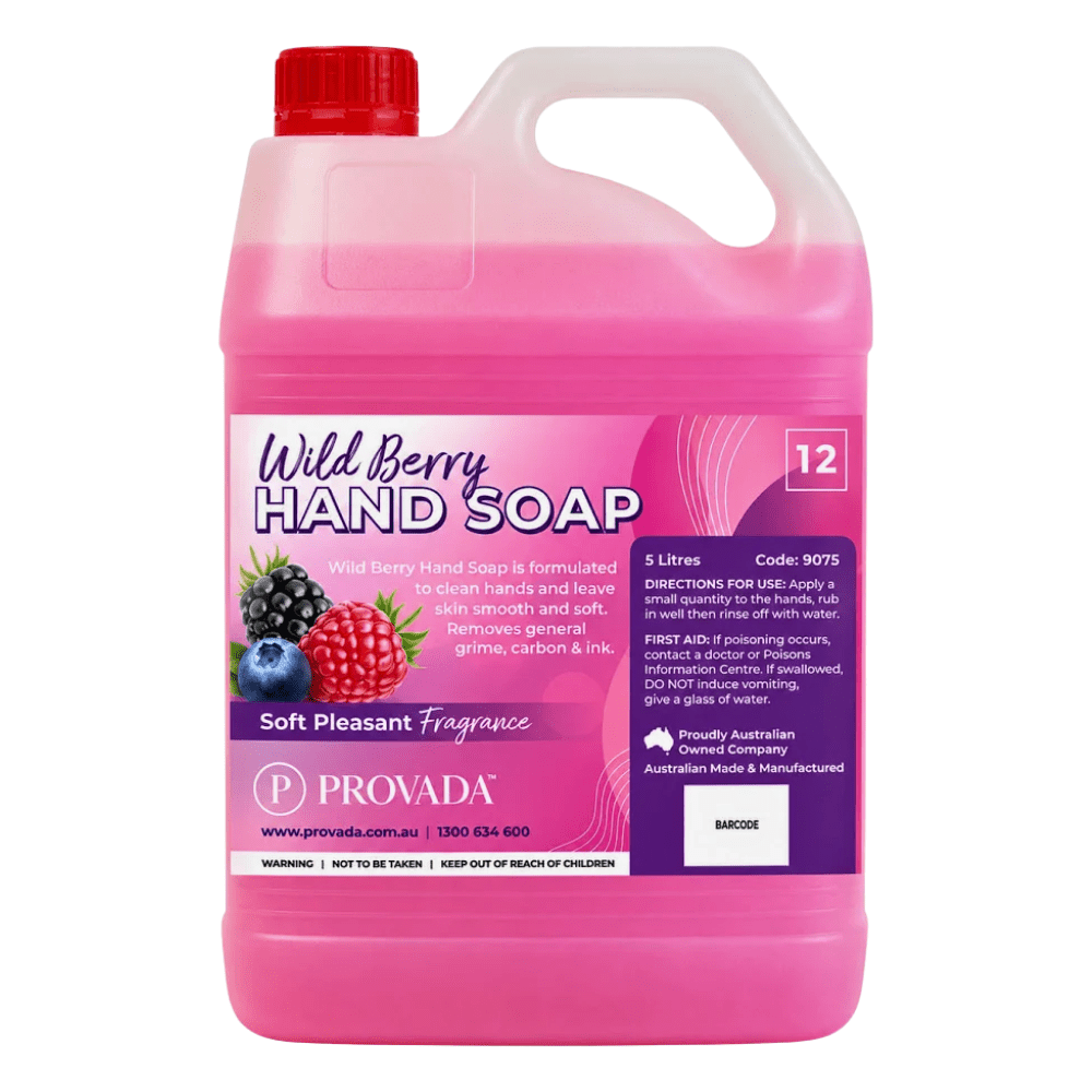 Provada Hand & Body Soap with Glycerine – Wild Berry 5L - TEM IMPORTS™