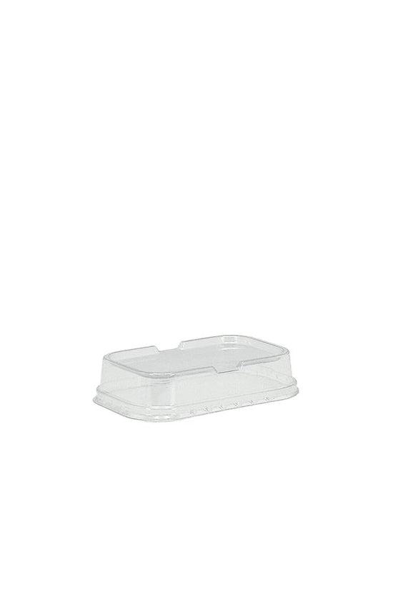 Rectangular PET Lid To Suit 170mL Black & Gold Series