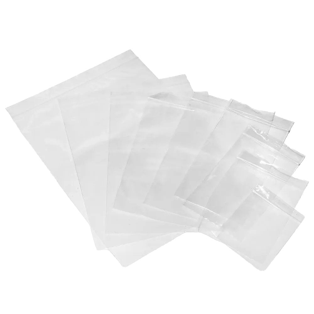 Resealable Bags - LDPE - 100mm x 75mm Clear - TEM IMPORTS™