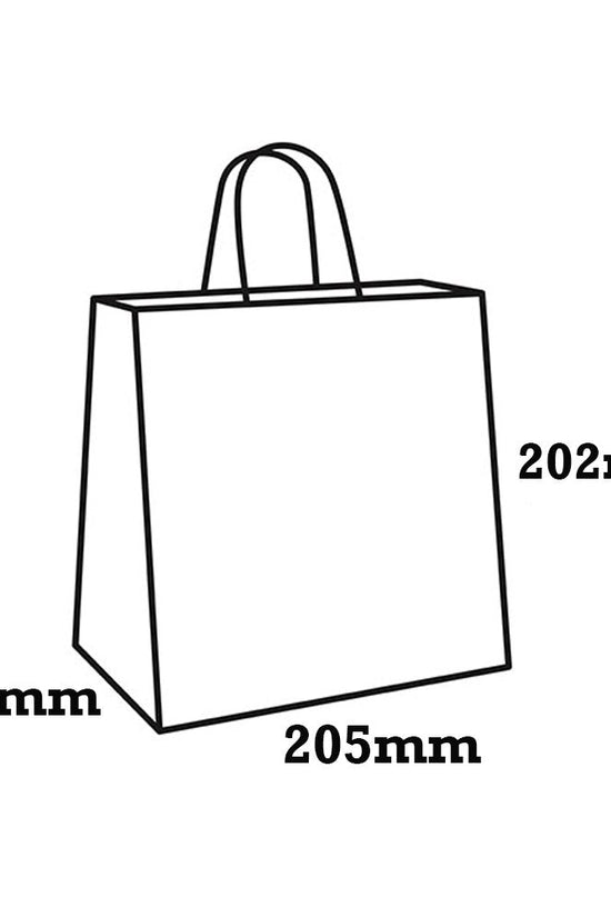 Retail Takeaway Brown Twisted Handle Paper Bag - S - small - TEM IMPORTS™