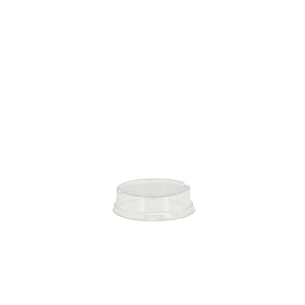 Round Clear PET High Lid To Suit 130mL Foil Cake Tin Base - TEM IMPORTS™