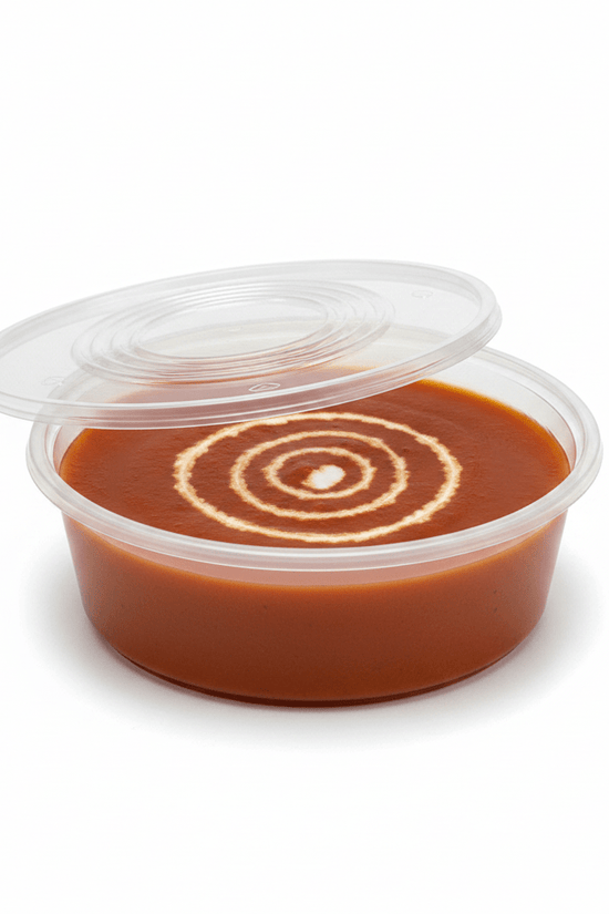 Shallow 3000mL Takeaway Jumbo Bowl Container Set - 90/CTN - TEM IMPORTS™