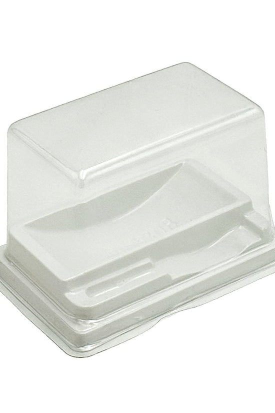 Slice Cake Container With Clear PET Rectangular Lid - TEM IMPORTS™